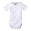 wellyou Body kurzarm, weiss ab Gr��e 56 bis zu Gr. 134 (auch f�r gro�e Kinder perfekt geeignet)