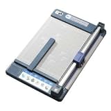 CARL 12220 Bidex Heavy-Duty Rotary Trimmer, 14-1/2 x 24-3/4 base, 15 cut