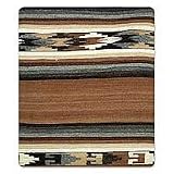 Alpaca wool blanket, 'Inca Graphics'