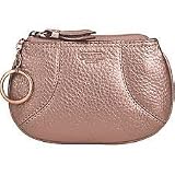 Coach Parker Leather Skinny Case Bag Key Chain 42445 Rose Gold