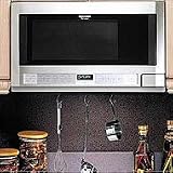 Sharp 1.5 Cu. Ft. 1100 Watt Over the Counter Microwave - Stainless Steel