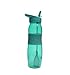 refresh2go 26oz Curve Filtered Water Bottle with Grip, Teal