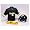 NFL Steelers Football Helmet and Uniform Set (Youth Small)