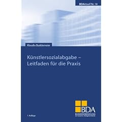 K�nstlersozialabgabe - Leitfaden f�r die Praxis