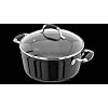 Stellar 3000 Induction Black 24cm Casserole S3B36