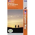 Newbury & Hungerford OS Explorer Map 158