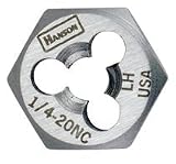 High Carbon Steel Re-threading Right Hand Hexagon Fractional Die - 5/8