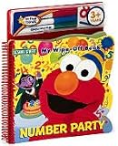 Shaped Wipe Off Book Sesame Street