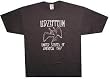 LED ZEPPELIN - United States Of America 1977 - Charcoal T-shirt