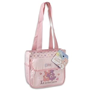 CARE BEARS PINK COOLER TOTE DIAPER BAG NEW