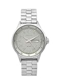 Fossil Women’s AM4342 Quartz Stainless Steel Silver Dial Watch
