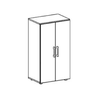 60cm Flügeltürenschrank 