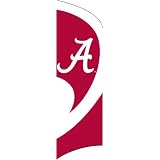 Alabama Crimson Tide Tall Team Garden House Flags (8.5 ft x 2.5 ft) NCAA College Athletics...