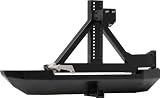 Smittybilt 76653 XRC Textured Black Rear Bumper for Jeep Wrangler/Wrangler Unlimited