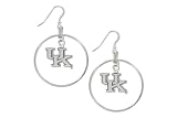 Kentucky Wildcats School Charm Round Earrings