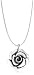 Silver Ladies P3841 Rose Pendant