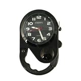 Jewel Clip, Black Textured Dial, Black Ion Case