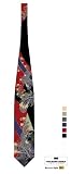 Plumes Print tie