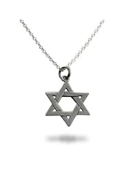 Sterling Silver Star of David Necklace