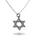 Eve's Addiction Sterling Silver Star of David Necklace