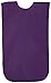 Adult Waterproof Coverall Bib with Catch-All Pocket and Carrying Case, Purple