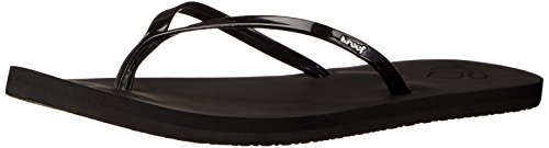 Reef Women's Bliss Flip Flop, Black, 9 M US