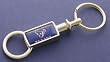 Houston Texans Gold Tone Valet Keychain