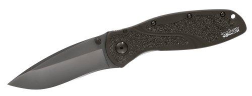 Kershaw Ken Onion Black Blur Folding Knife with Speed Safe