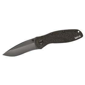 Kershaw Ken Onion Black Blur Folding Knife with Speed Safe