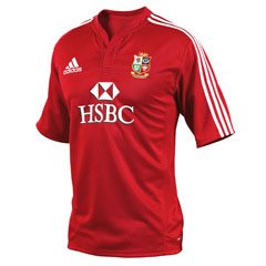 adidas British And Irish Lions Home Shirt University Red Small