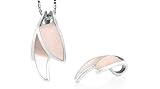 White Mother of Pearl Slide Pendant Sterling Silver