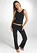 Danskin Meditate On Cotton V-Neck Shelf Tank Loungewear