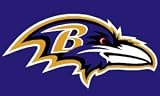 Baltimore Ravens NFL 3'x5' Feet NFL Indoor/Outdoor Flag/Banner