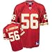 Reebok Kansas City Chiefs Derrick Johnson Youth Replica Jersey Size: Small