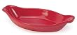 Chantal Ceramic 2 Cup Au Gratin, Glossy Red