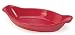 Chantal Ceramic 2 Cup Au Gratin, Glossy Red