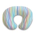 Boppy Bare Naked with Miracle Middle and Soothing Fleece Curvy Stripes Slipcover - Blue Multi