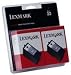 Lexmark #32 Black Print Cartridge Twin Pack (18C0533 )