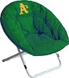 Oakland Athletics Sphere Chair MLB Baseball Sports Team Fan Merchandise