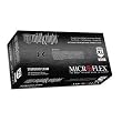 Microflex (MFXMK296XL) MidKnight Black Powder-Free Nitrile Examination Gloves - XL