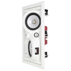 SpeakerCraft AIM Cinema Dipole 3 In-Wall Speaker - White