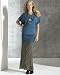Spiegel Plaid Silk Skirt