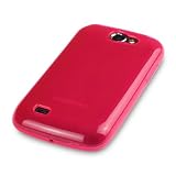 SAMSUNG GALAXY W I8150 TPU SILIKON H�LLE CASE COVER IN PINK, QUBITS RETAIL VERPACKUNGvon "QUBITS"