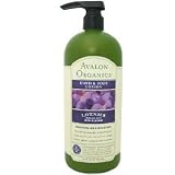 Avalon Organics Hand and Body Lotion Lavender -- 32 fl oz