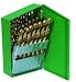 Tools & Hardware : Irwin/Hanson Titanium-Nitride Coated Drill Bit Set - 29 Piece