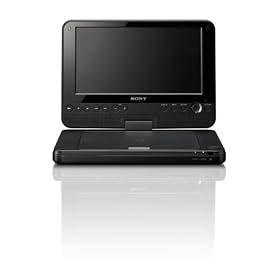 Sony DVPFX875B 8" Portable DVD Player with Twisting High Resolution LCD Screen includes Headrest Mounting Kit