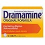 Dramamine Motion Sickness Tablets for treatment of Nausea - 36 Ea