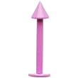 16 Gauge Pink Cone Labret Monroe