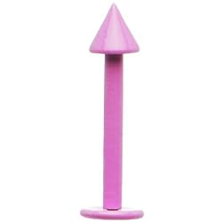 16 Gauge Pink Cone Labret Monroe