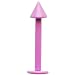 16 Gauge Pink Cone Labret Monroe